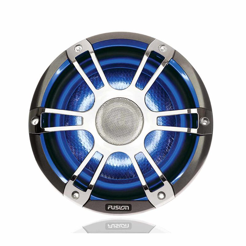 SG-CL77SPC Coaxial Signature Speakers, Sport Chrome/Gray with LED image number 4