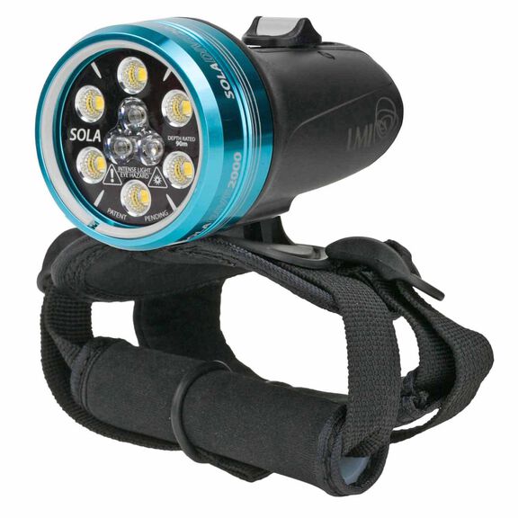 Sola 2000 Dive Spot/Flood Light, Black image number 0