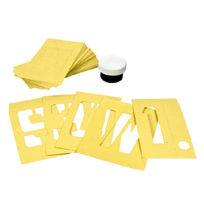 Inflatable Boat Lettering/Numbering Stencil Kits