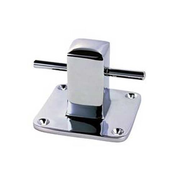 6" Chrome-Plated Bronze Mooring Bitt image number 0