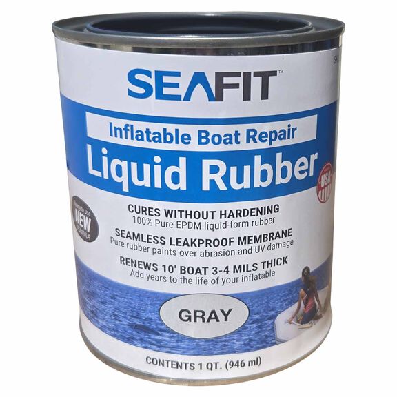 Liquid Rubber Inflatable Boat Restoration image number 0