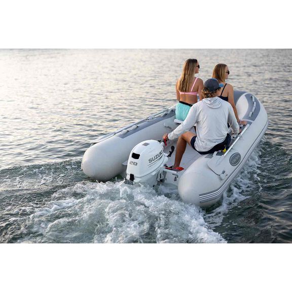 RIB-350 Fiberglass Double Floor Inflatable Boat, 11ft 5in Length, PVC Material, 1320lb Capacity image number 5