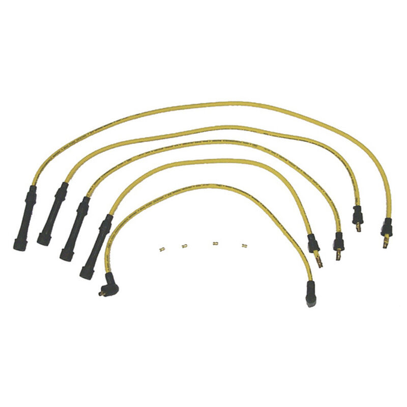 A-Premium Spark Plug Wire Set (10-Piece) – Compatible With Volvo Penta & OMC V8 Marine Engines – OEM# 3888326