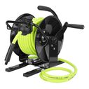Flexzilla Manual Air Hose Reel Open Face Portable 3/8" 50' image number 0
