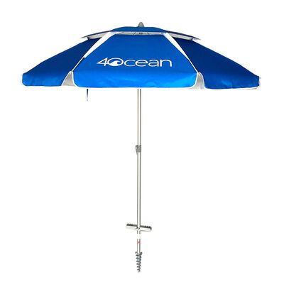 7' Aluminum Pole Umbrella with Sand Anchor