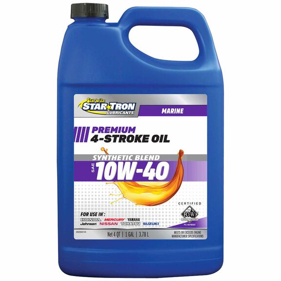 Super Premium Synthetic Blend 4 Stroke Oil 10W-40 image number 0