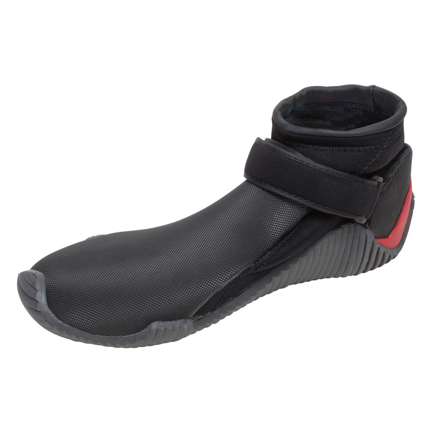 Blindstitched seams for waterproof seal Unisex Waterproof Gill Aquatech 3MM Neoprene Wetsuit Shoes Black 