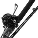 7' Custom Black Live Bait Conventional Combo, Medium Power image number 1
