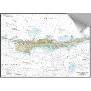 Marblehead Decorative Nautical Chart
