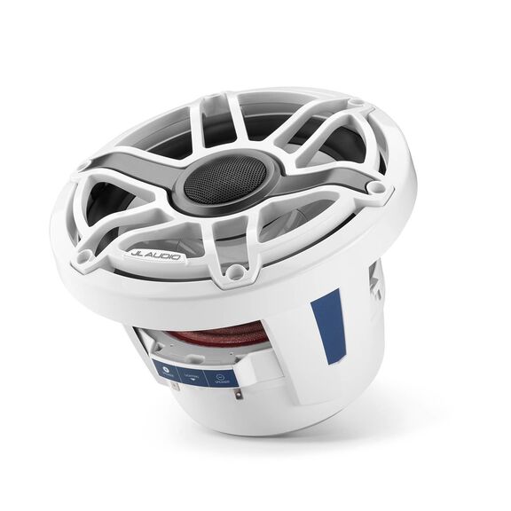 M6-880X-S-GwGw 8.8" Marine Coaxial Speakers, White Sport Grilles image number 6