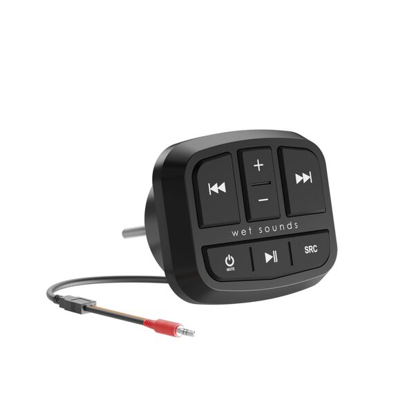 Wet Sounds MC-TR-MINI Ultra-Compact Marine Transom Remote for WS-MC-1  WS-MC-2, and WS-MC-5 V2 image number 1
