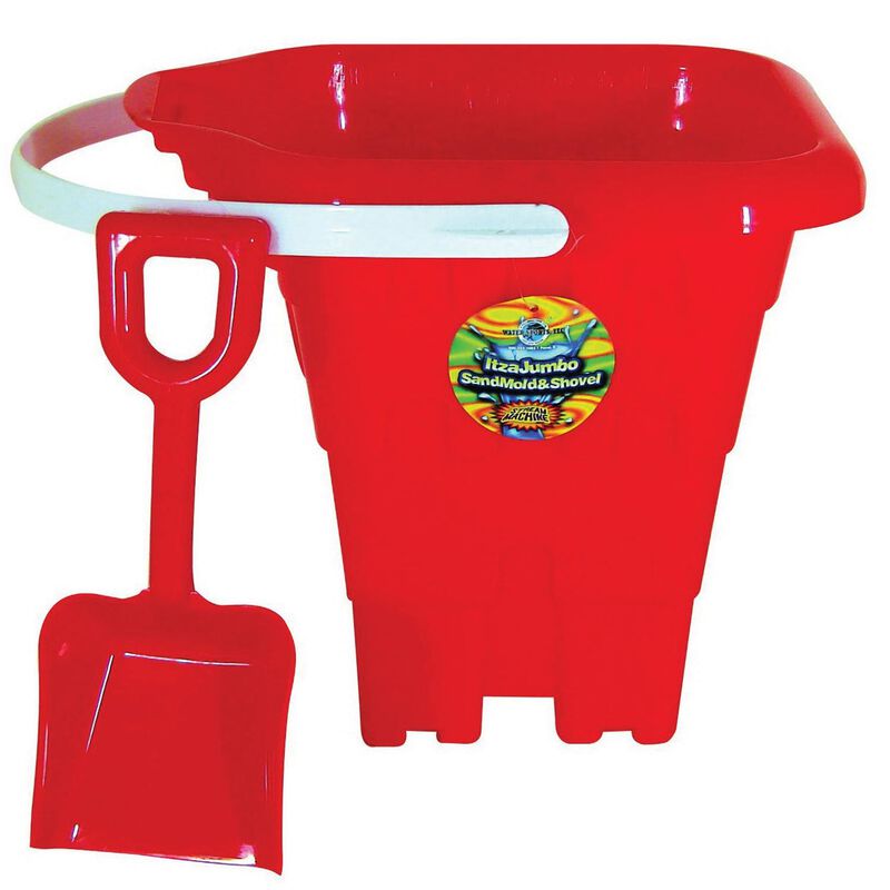 Itza Jumbo Sand Mold Bucket & Shovel Set image number 0