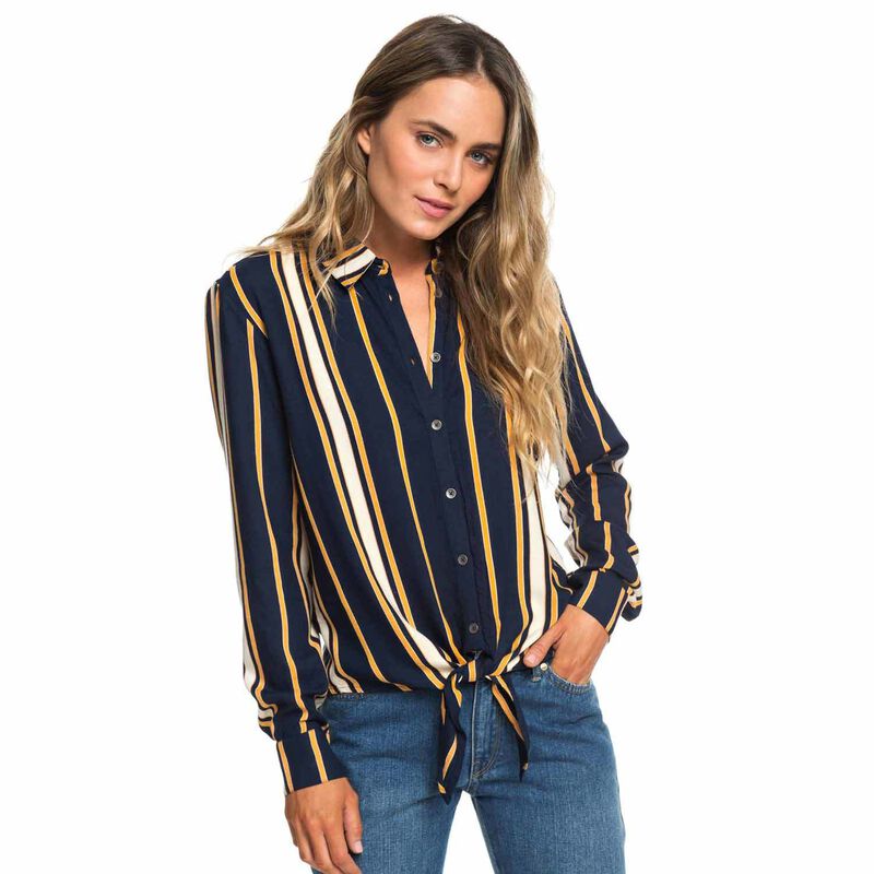 Women's Suburb Vibes Striped Shirt image number 0