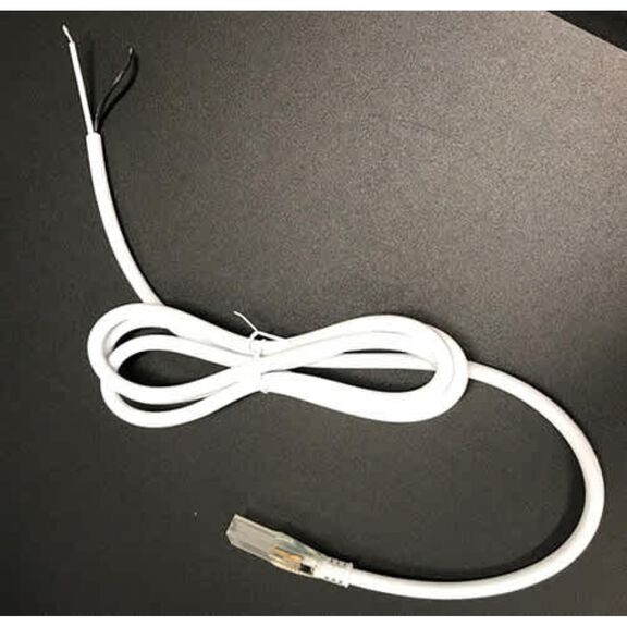 Connector Kit for Neon LED Rope Light, 12/24VDC - includes connector and 6' cord image number 0
