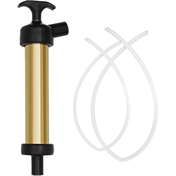 SEAFLO Marine Boat Auto Oil Change Extractor Hand Pump, Brass Self-Priming Manual Siphon with 1 Adapter & 3 Hoses for Inboard & Outboard Engine Oil Removal image number 1