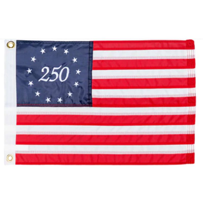 Taylor Made 12" x 18" 250 Years of Freedom American Flag | by West Marine