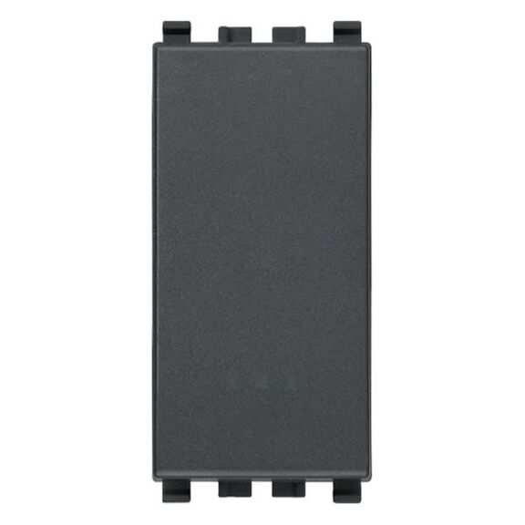 Vimar Eikon 1P 20AX 2-Way Switch, Lightable, Replaceable Button, Grey image number 0
