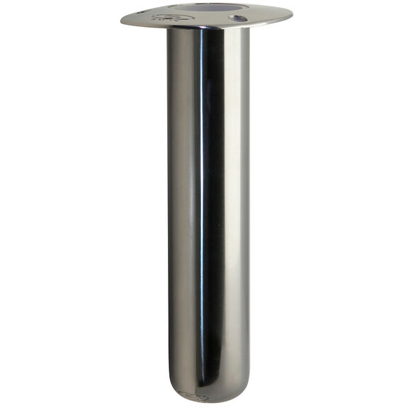 0&deg; Flush-Mount Stainless Steel Rod Holder image number 0