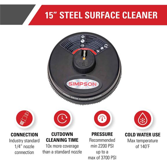 Universal 15? Pressure Washer Surface Cleaner image number 1