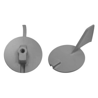 Zinc Fin Anode for Yamaha, 3.58" x 3"