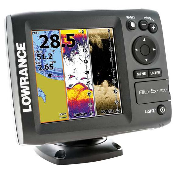 Elite-5 HDI Fishfinder/Chartplotter Combo image number 0