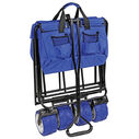 Folding Utility Wagon, Blue image number 4