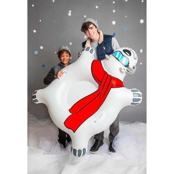 Giant Polar Bear Snow Tube image number 2