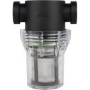 SEAFLO 1/2" In-Line Strainer 100 Mesh Stainless Steel Screen Clear Bowl image number 0