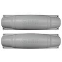 18 in. Straight Dock Bumper, Gray 2-Pack image number 0