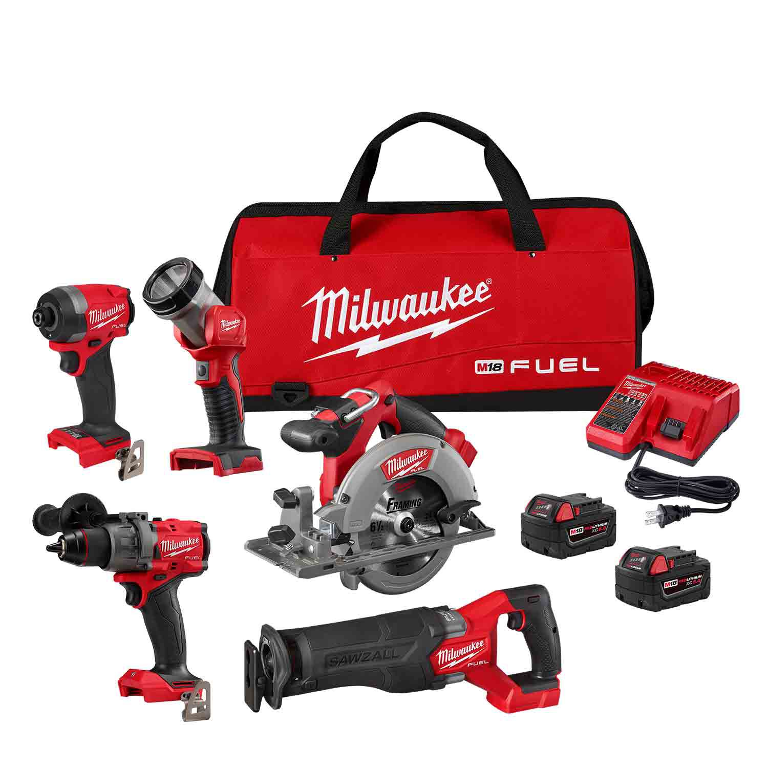 MILWAUKEE M18 FUEL™ 5-Tool Combo Kit