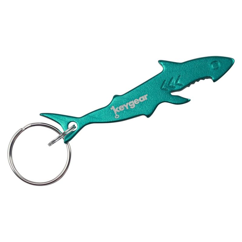 Shark Bottle Opener Keychain image number 0