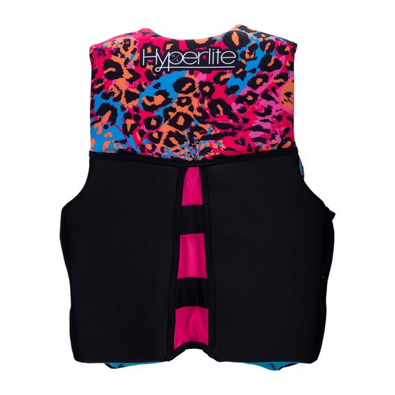 Girls Youth Indy Life Jacket, Large, Pink image number 1