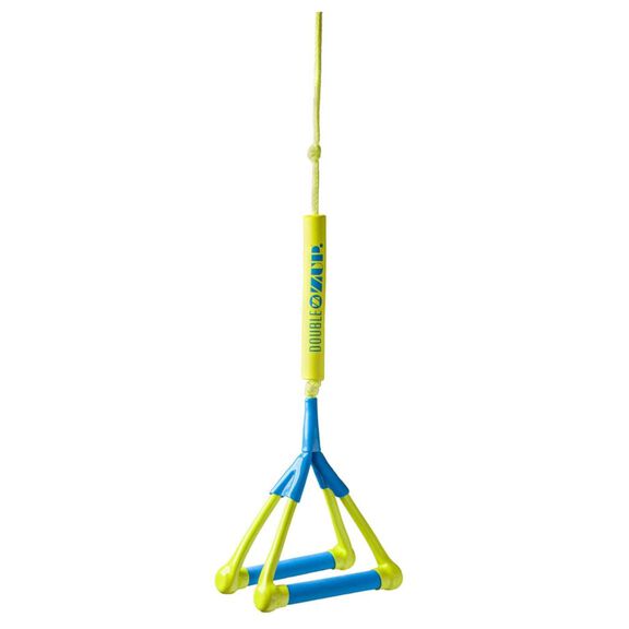 60' DoubleZUP Wake Surf Rope, Blue/Yellow image number 0