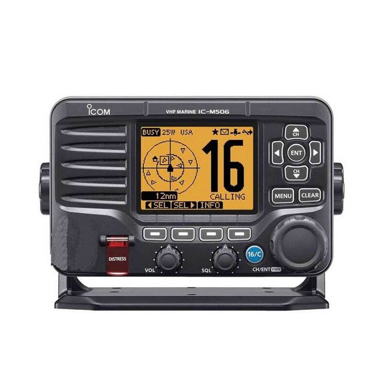 M506 Class D Marine Fixed-Mount VHF Transceiver, AIS, NMEA 2000 and Rear Mic image number 0