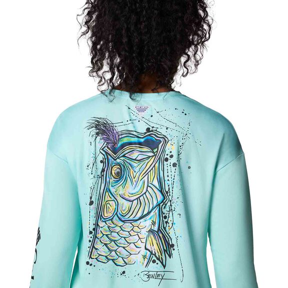 Women's Tidal Light PFG&trade; X Bentley Shirt image number 3