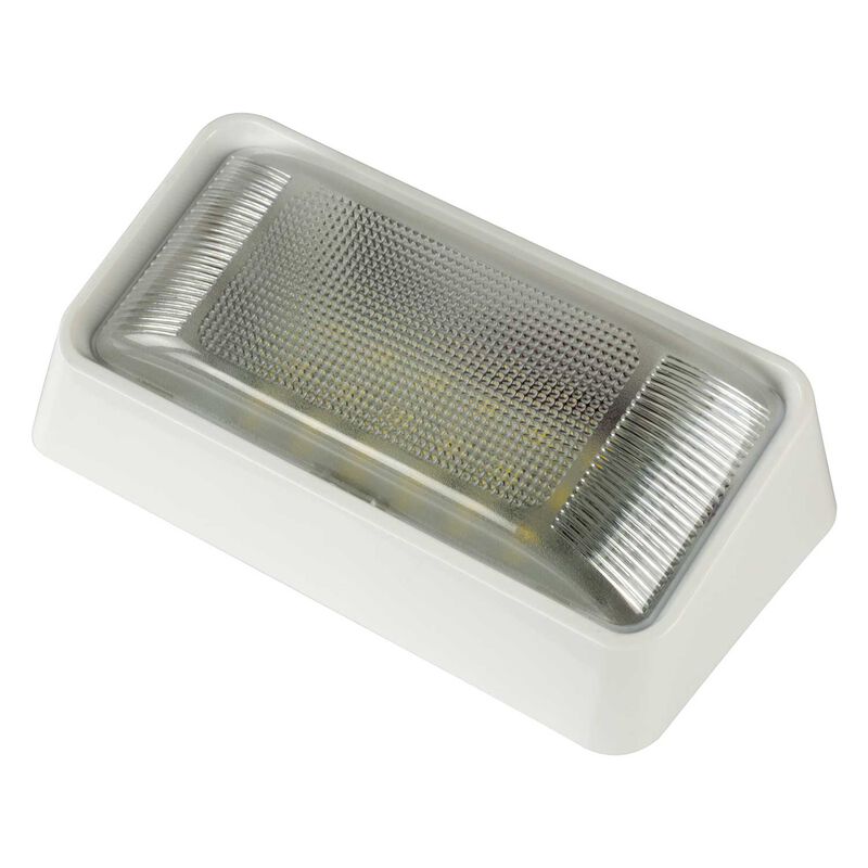 HOPKINS MANUFACTURING LED Rectangular Porch and Utility Light with On