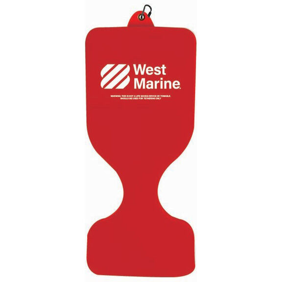 Tetherable Water Saddle with Carabiner, Red image number 0