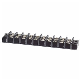 10-Circuit Terminal Block, 20A AC/DC 300V