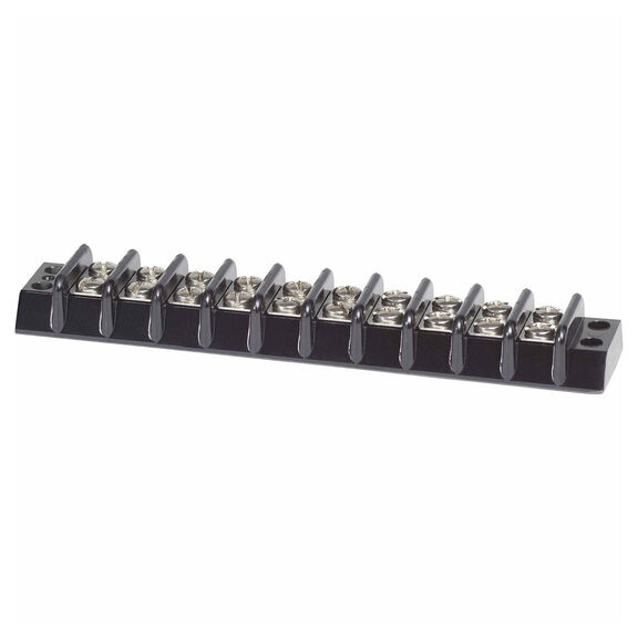 10-Circuit Terminal Block, 20A AC/DC 300V image number 0