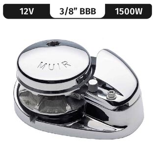 Muir Storm 2200 Low-Profile Windlass, 3/8" BBB, 12V DC, 1500W