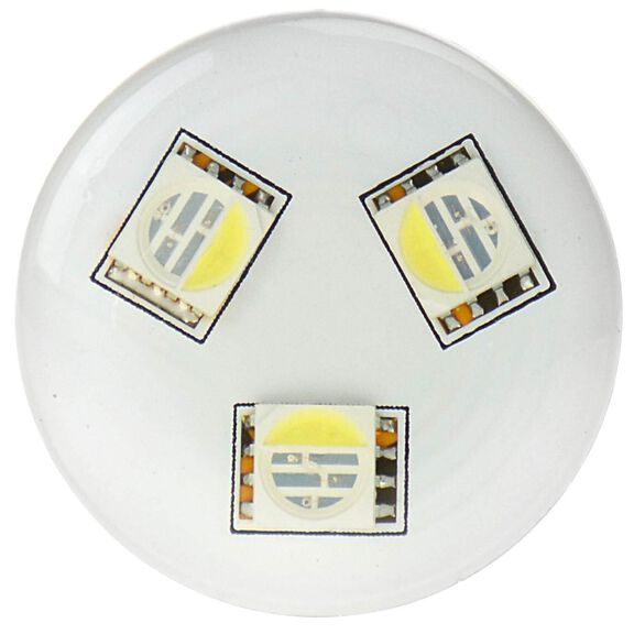 1" Mini Stick-On LED Light, Blue, 2-Pack image number 0