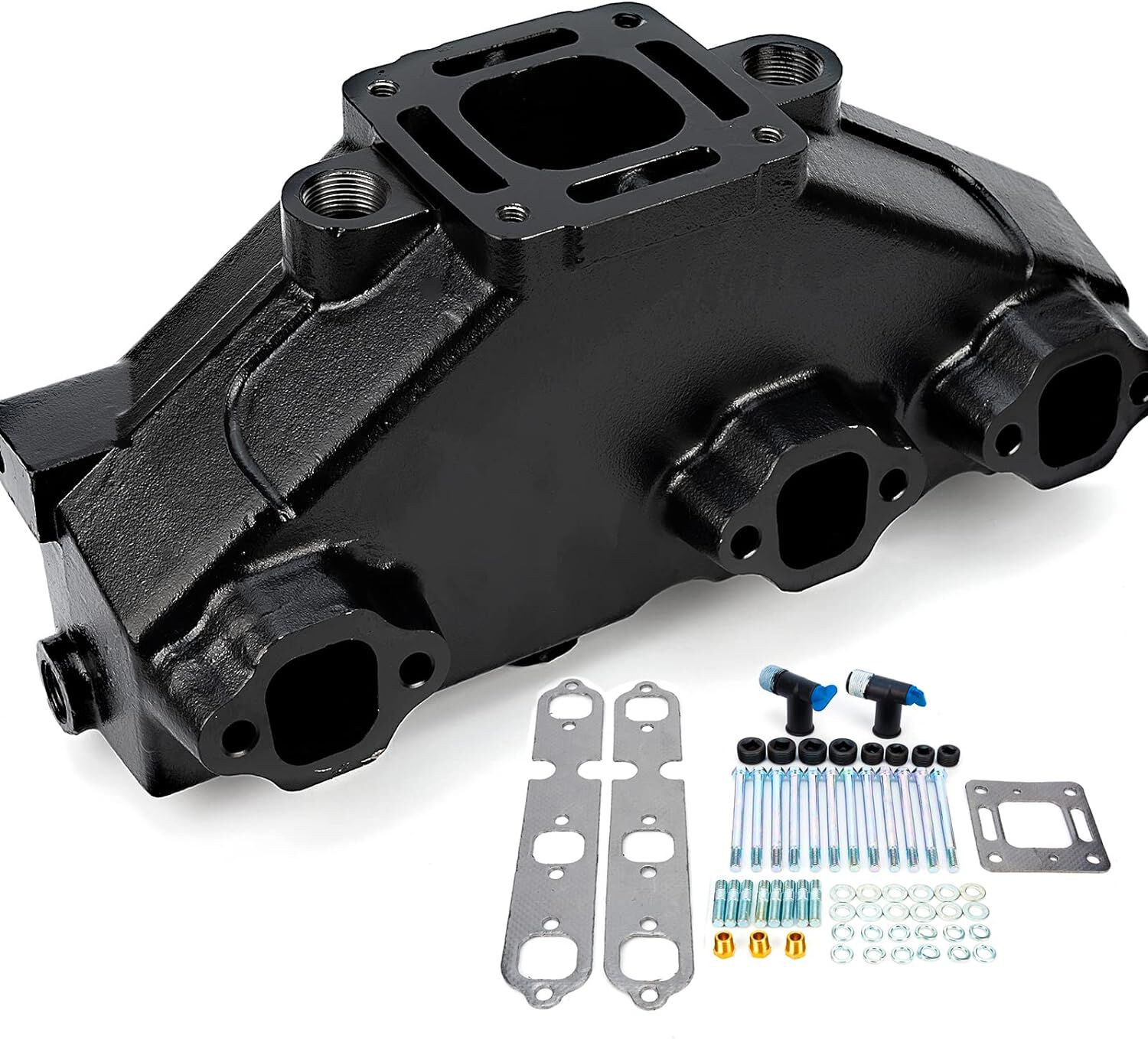 18-1953-2 Manifold - Port or Starboard - With Gaskets and Mounting Package for MerCruiser Sterndrives