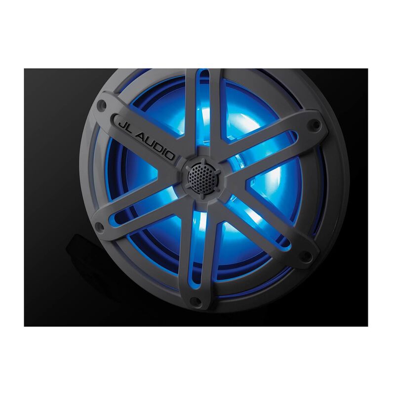 MX770-CCX-SG-TLD-B 7.7" Coaxial System Speakers, Titanium Sport Grilles with Blue LED image number 4