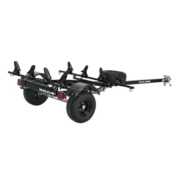 MicroSport Off-Road LowBed 2 Kayak Trailer Package (2 Saddle Up Pro & Spare Tire) image number 0