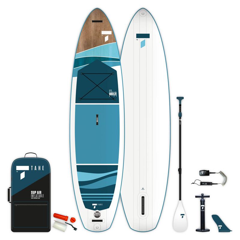 11' BREEZE Inflatable Stand-UP Paddleboard Package image number 0