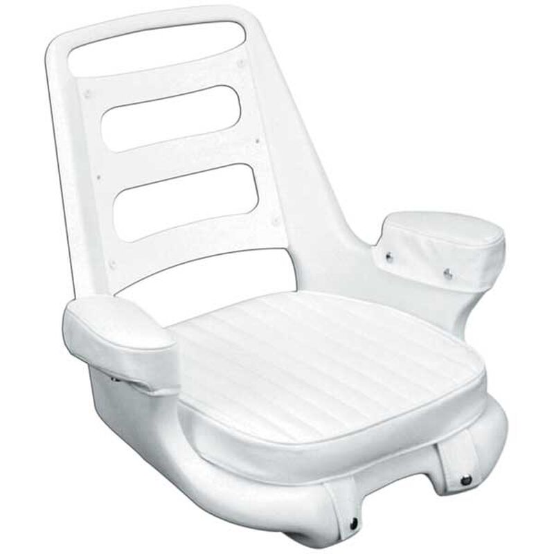 Helm 2090 Chair, Cushion Set and Mounting Plate, White image number 0