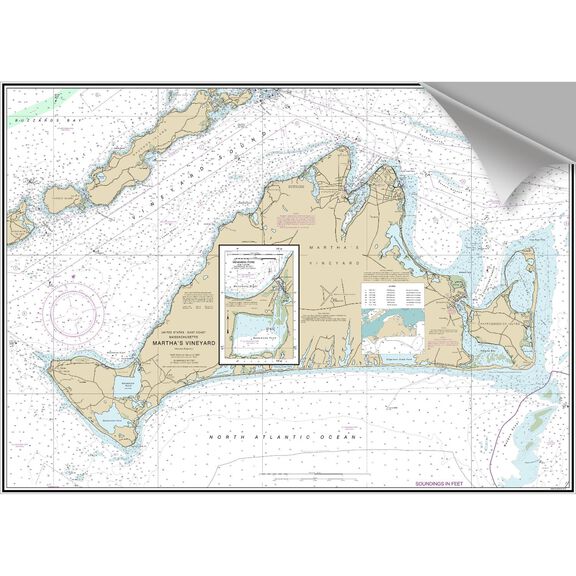 Merrimack Valley Decorative Nautical Chart image number 0