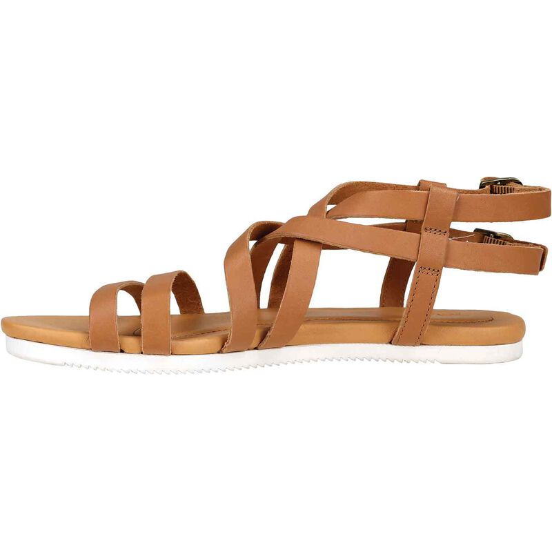 Women's Avalina Crossover Leather Sandals image number 1