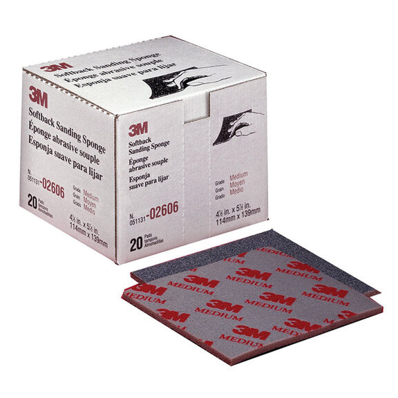 Softback Sanding Sponge, Medium Grade image number 0
