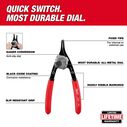 .070" Convertible Snap Ring Pliers - 90&deg; image number 1